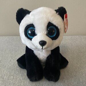 NWT Ty Original Beanie Babies Baboo the Panda 6" 2018